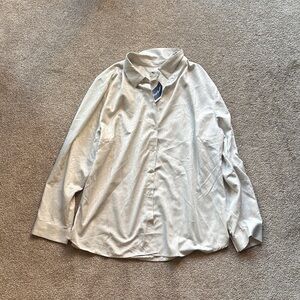 Chico's Silver Paisley Blouse